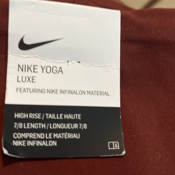 NIKE YOGA color brown size xxs new - Picture 4 of 4